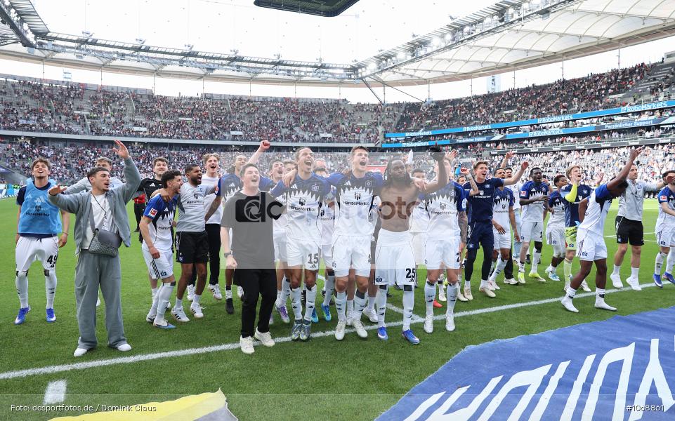 HSV, Hamburger SV, Eintracht Frankfurt, Bundesliga, Voetball, Sport, Le Football, Germany, Futbol, Fotball, Fussball, Deutschland, DFL, DFB, Calcio, 2025/26, Saison 2025/2026 - Bild-ID: 1068861