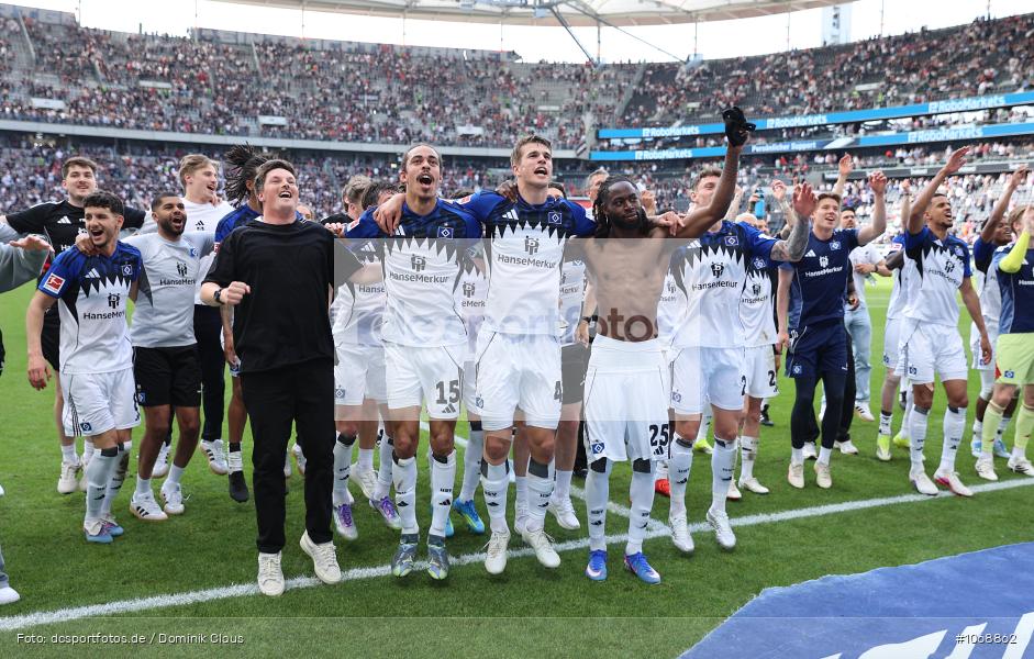 HSV, Hamburger SV, Eintracht Frankfurt, Bundesliga, Voetball, Sport, Le Football, Germany, Futbol, Fotball, Fussball, Deutschland, DFL, DFB, Calcio, 2025/26, Saison 2025/2026 - Bild-ID: 1068862