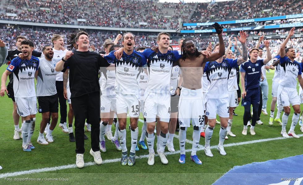 HSV, Hamburger SV, Eintracht Frankfurt, Bundesliga, Voetball, Sport, Le Football, Germany, Futbol, Fotball, Fussball, Deutschland, DFL, DFB, Calcio, 2025/26, Saison 2025/2026 - Bild-ID: 1068863