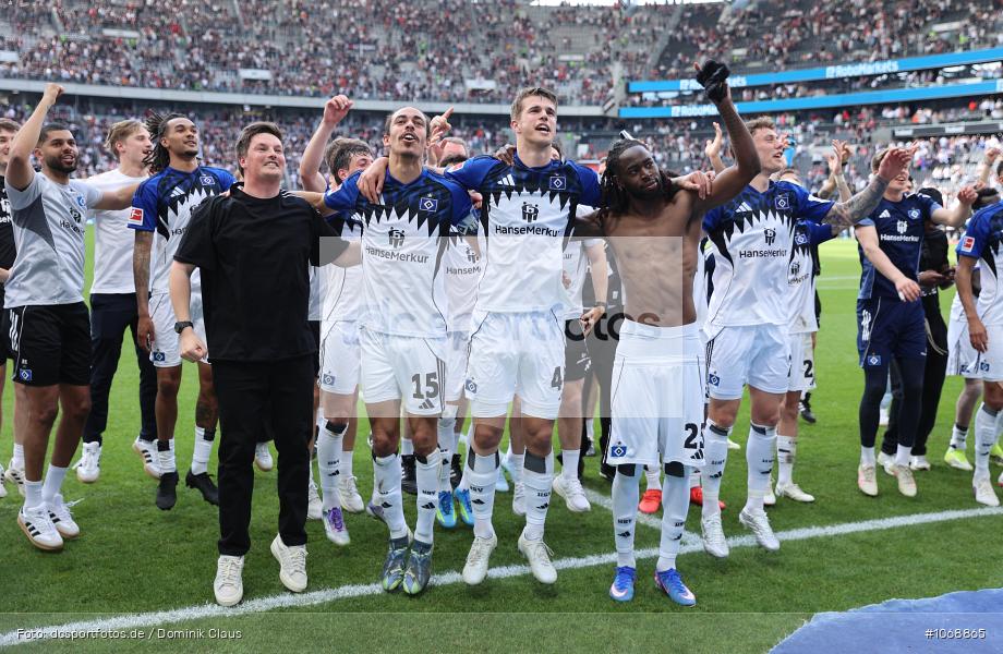 HSV, Hamburger SV, Eintracht Frankfurt, Bundesliga, Voetball, Sport, Le Football, Germany, Futbol, Fotball, Fussball, Deutschland, DFL, DFB, Calcio, 2025/26, Saison 2025/2026 - Bild-ID: 1068865