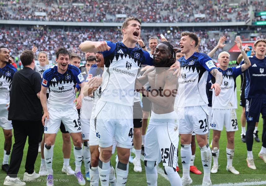 HSV, Hamburger SV, Eintracht Frankfurt, Bundesliga, Voetball, Sport, Le Football, Germany, Futbol, Fotball, Fussball, Deutschland, DFL, DFB, Calcio, 2025/26, Saison 2025/2026 - Bild-ID: 1068867