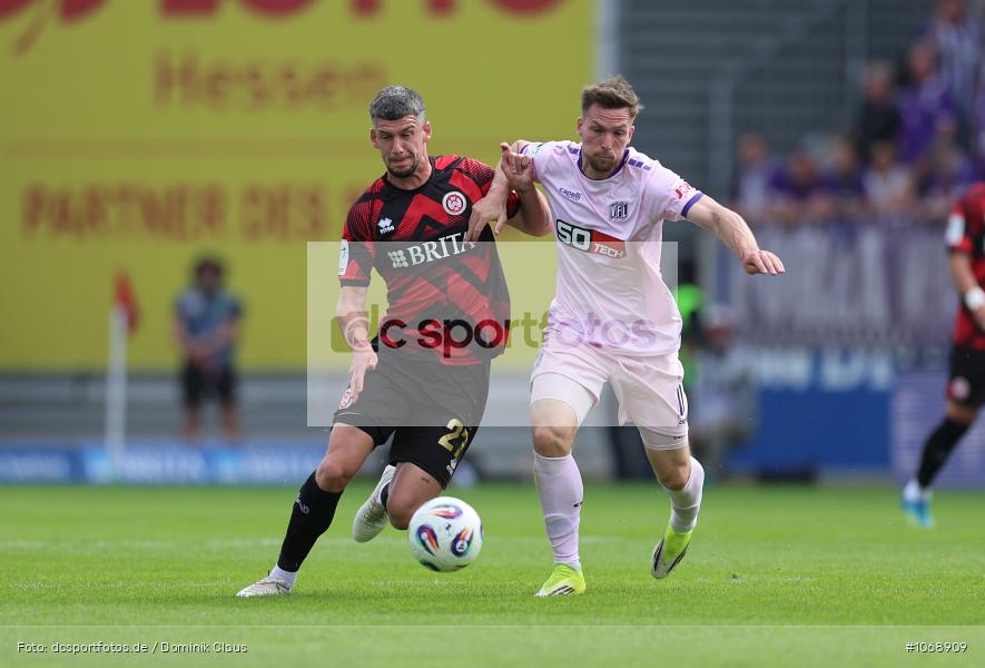 VfL Osnabrück, SV Wehen Wiesbaden, Liga, 3. Liga, Voetball, Sport, Le Football, Germany, Futbol, Fotball, Fussball, Deutschland, DFL, DFB, Calcio, 2024/25, Saison 2024/2025 - Bild-ID: 1068909