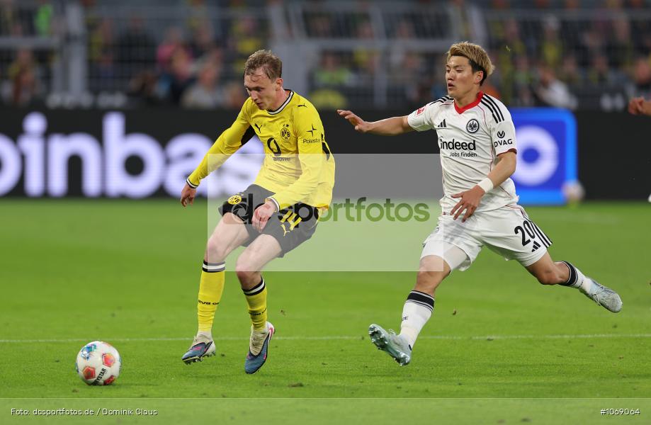 Eintracht Frankfurt, Borussia Dortmund, 1. Bundesliga, Bundesliga, Voetball, Sport, Le Football, Germany, Futbol, Fotball, Soccer, Fussball, Deutschland, DFL, DFB, Calcio, 2025/26, Saison 2025/2026 - Bild-ID: 1069064