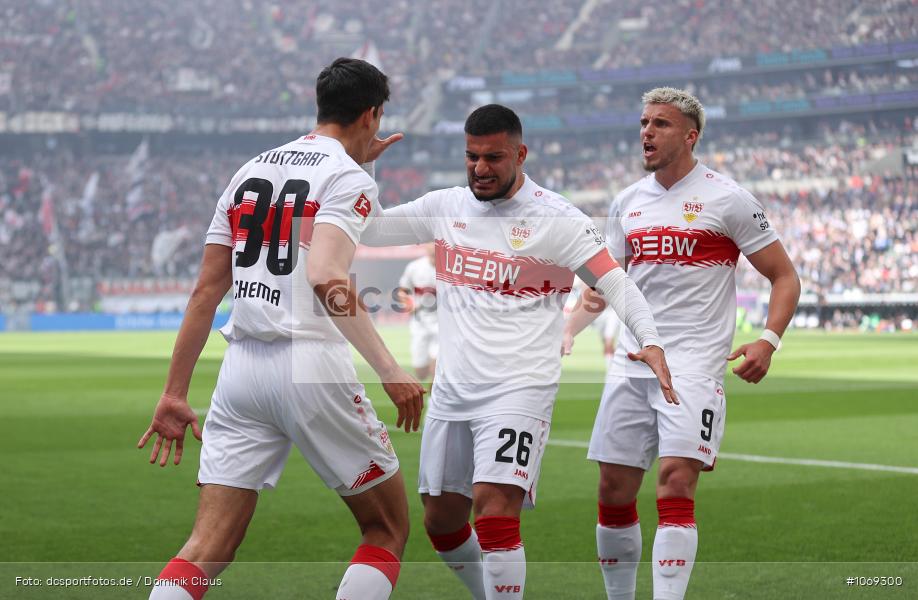 VfB Stuttgart, Eintracht Frankfurt, Bundesliga, Voetball, Sport, Le Football, Germany, Futbol, Fotball, Fussball, Deutschland, DFL, DFB, Calcio, 2025/26, Saison 2025/2026 - Bild-ID: 1069300