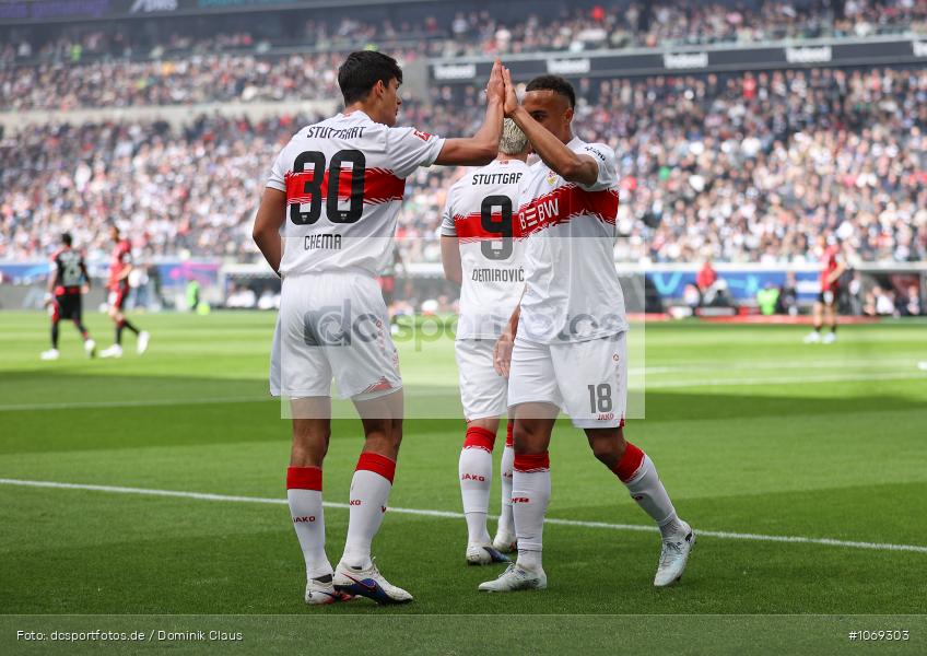 VfB Stuttgart, Eintracht Frankfurt, Bundesliga, Voetball, Sport, Le Football, Germany, Futbol, Fotball, Fussball, Deutschland, DFL, DFB, Calcio, 2025/26, Saison 2025/2026 - Bild-ID: 1069303
