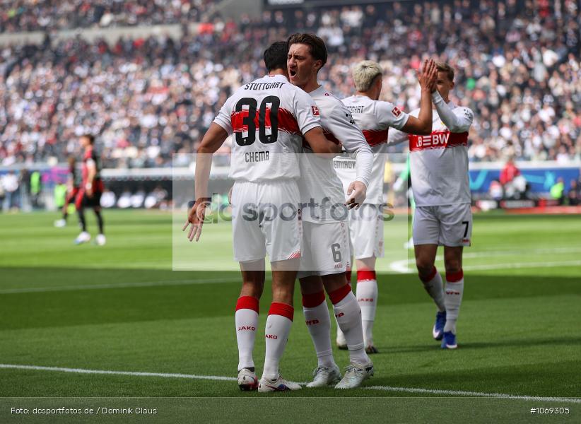 VfB Stuttgart, Eintracht Frankfurt, Bundesliga, Voetball, Sport, Le Football, Germany, Futbol, Fotball, Fussball, Deutschland, DFL, DFB, Calcio, 2025/26, Saison 2025/2026 - Bild-ID: 1069305