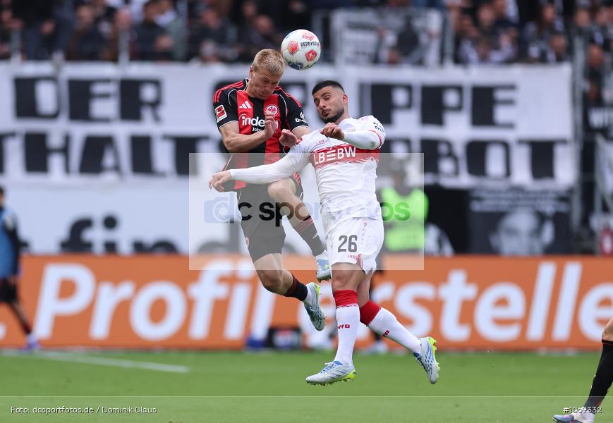 VfB Stuttgart, Eintracht Frankfurt, Bundesliga, Voetball, Sport, Le Football, Germany, Futbol, Fotball, Fussball, Deutschland, DFL, DFB, Calcio, 2025/26, Saison 2025/2026 - Bild-ID: 1069332