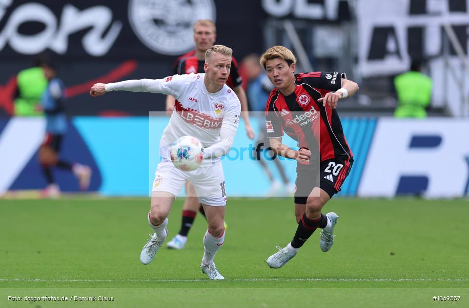 VfB Stuttgart, Eintracht Frankfurt, Bundesliga, Voetball, Sport, Le Football, Germany, Futbol, Fotball, Fussball, Deutschland, DFL, DFB, Calcio, 2025/26, Saison 2025/2026 - Bild-ID: 1069337