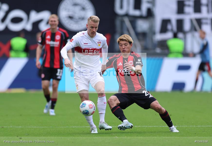 VfB Stuttgart, Eintracht Frankfurt, Bundesliga, Voetball, Sport, Le Football, Germany, Futbol, Fotball, Fussball, Deutschland, DFL, DFB, Calcio, 2025/26, Saison 2025/2026 - Bild-ID: 1069339
