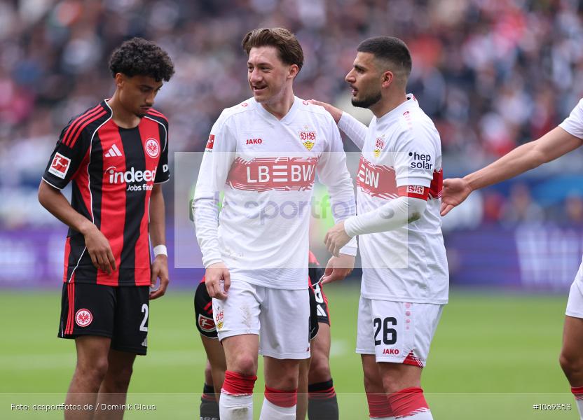 VfB Stuttgart, Eintracht Frankfurt, Bundesliga, Voetball, Sport, Le Football, Germany, Futbol, Fotball, Fussball, Deutschland, DFL, DFB, Calcio, 2025/26, Saison 2025/2026 - Bild-ID: 1069353