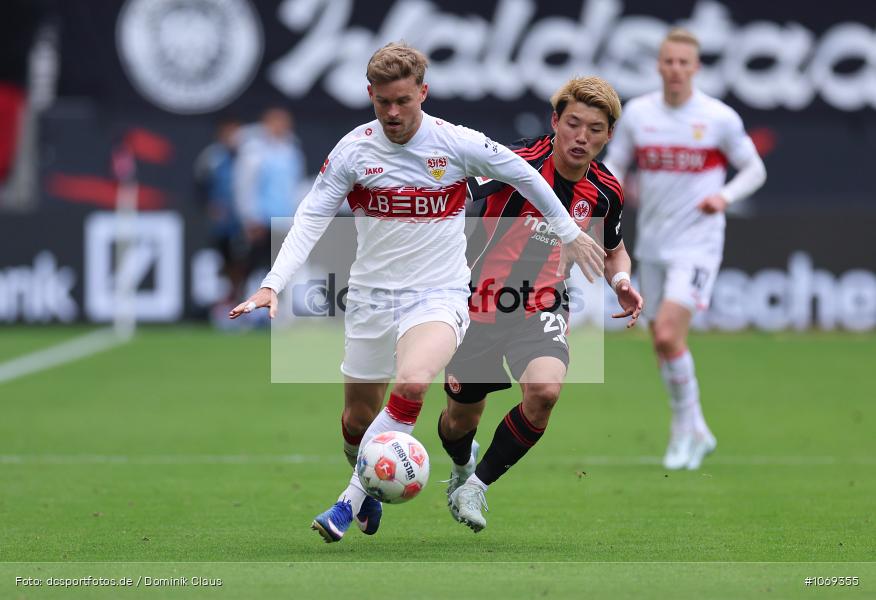 VfB Stuttgart, Eintracht Frankfurt, Bundesliga, Voetball, Sport, Le Football, Germany, Futbol, Fotball, Fussball, Deutschland, DFL, DFB, Calcio, 2025/26, Saison 2025/2026 - Bild-ID: 1069355