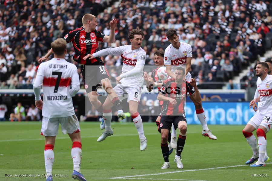 VfB Stuttgart, Eintracht Frankfurt, Bundesliga, Voetball, Sport, Le Football, Germany, Futbol, Fotball, Fussball, Deutschland, DFL, DFB, Calcio, 2025/26, Saison 2025/2026 - Bild-ID: 1069361