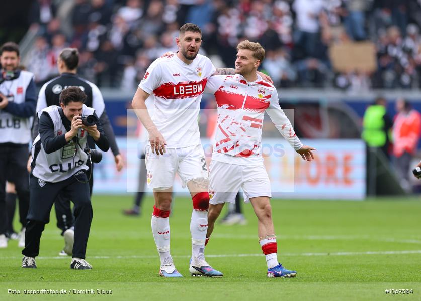 VfB Stuttgart, Eintracht Frankfurt, Bundesliga, Voetball, Sport, Le Football, Germany, Futbol, Fotball, Fussball, Deutschland, DFL, DFB, Calcio, 2025/26, Saison 2025/2026 - Bild-ID: 1069384